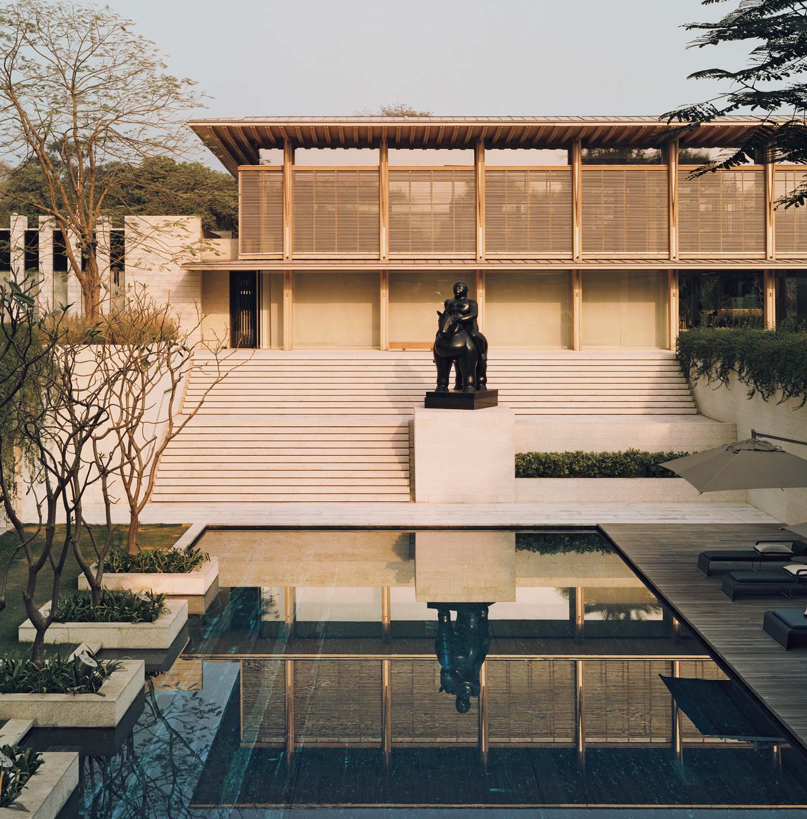 Un palace moderniste à New Delhi